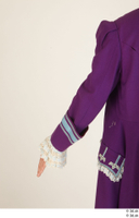   Photos Man in Historical Civilian suit 7 18th century Medieval clothing Purple suit arm sleeve upper body 0001.jpg